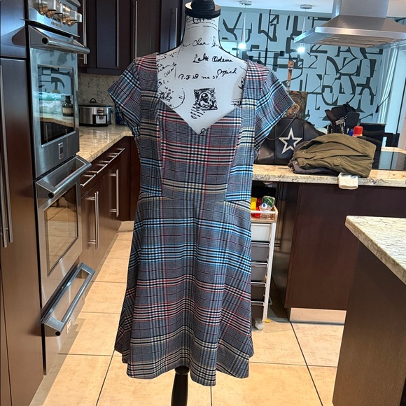Anthropologie Dresses & Skirts - NWT Moulinette Soeurs Finley by Anthropologie Plaid cap sleeves dress
